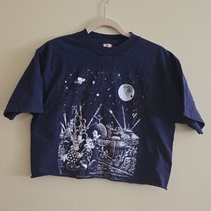 Vintage Cropped Disney Tee